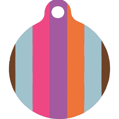Multi-Stripe HD Dog ID Tag - Image 3