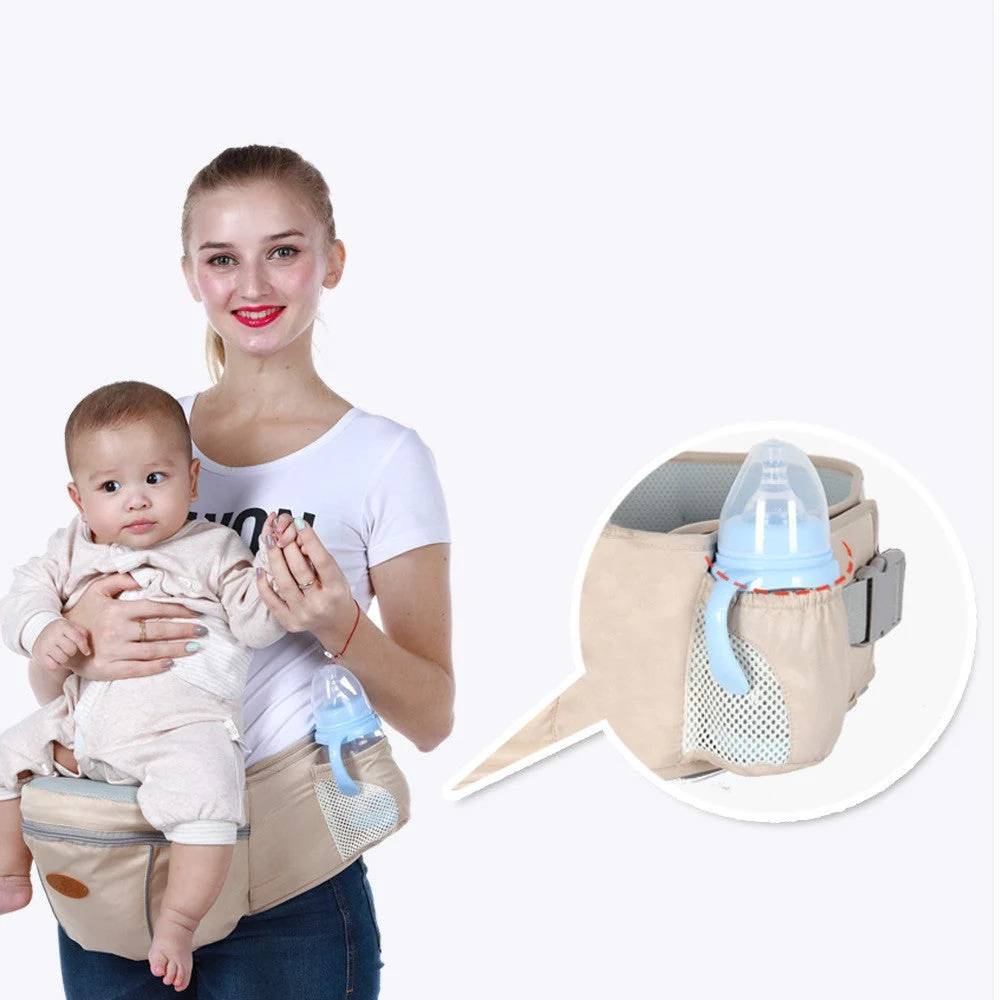 Multifunctional Baby Sling Storage Single Stool Baby Waist Stool Hold Belt - Image 2