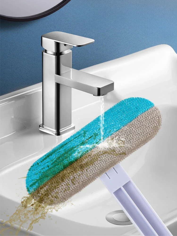 Multifunctional Pet Hair Remover Brush Long Handle Window Cleaning Brush Pet Fur Cleaning Tool Manual Cat Dog Hair Remover Brush - Image 4