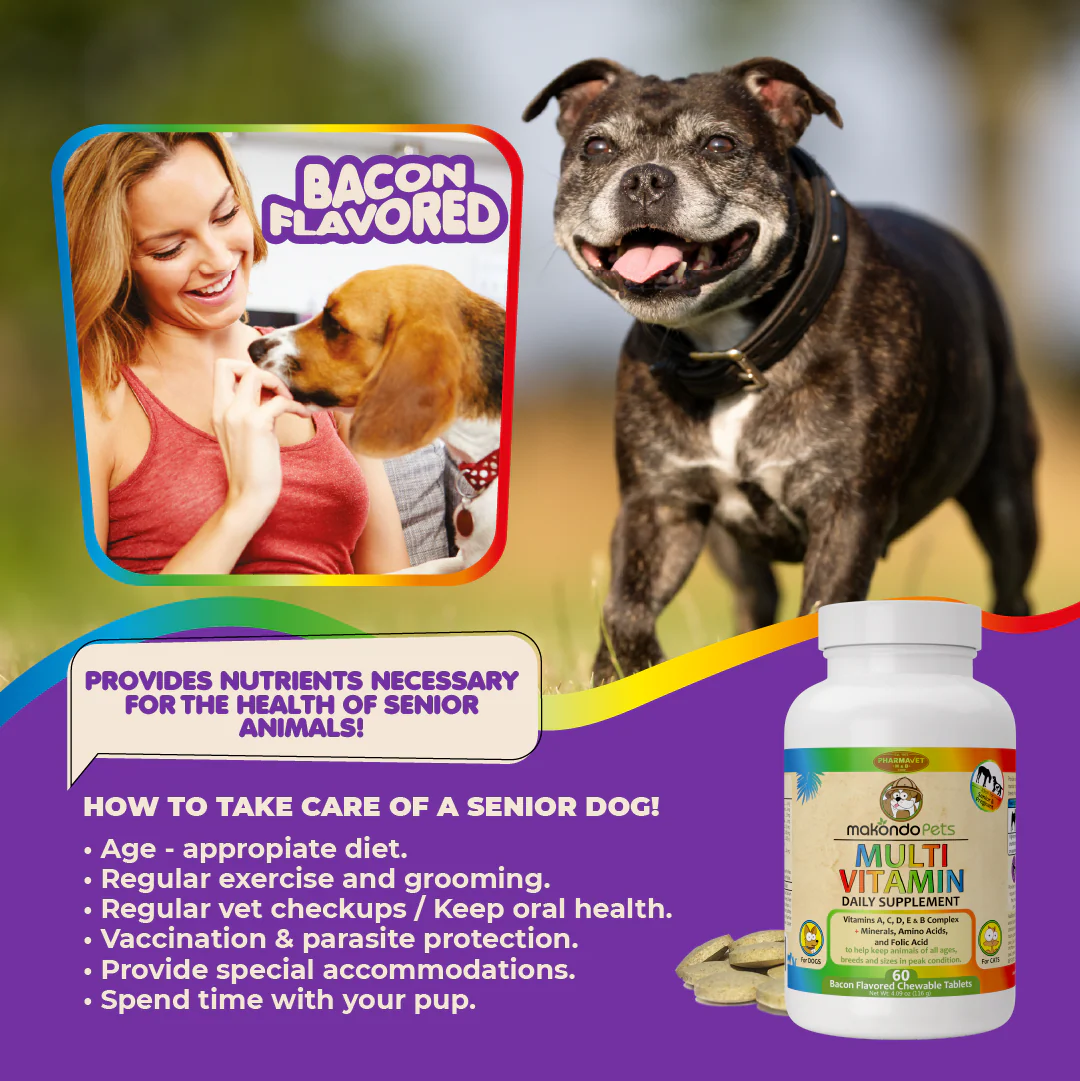 Multivitamin for Dogs & Cats. Prenatal Vitamins. 60 Tabs - Image 7