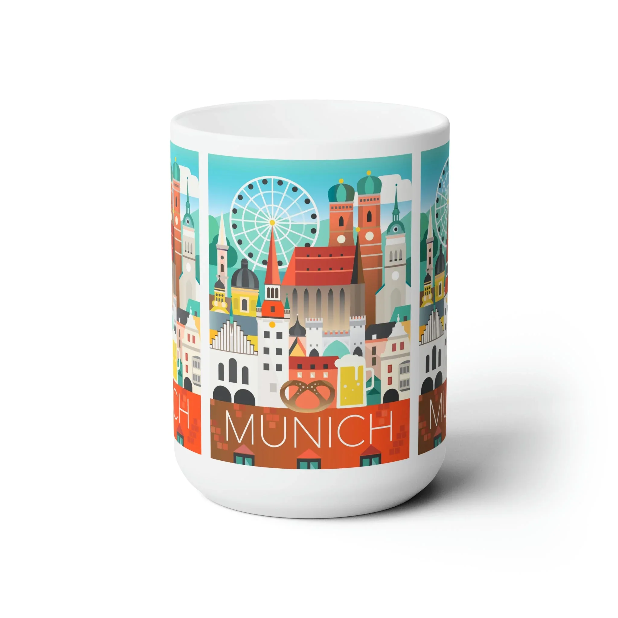 Munich Ceramic Mug 11oz or 15oz - Image 2