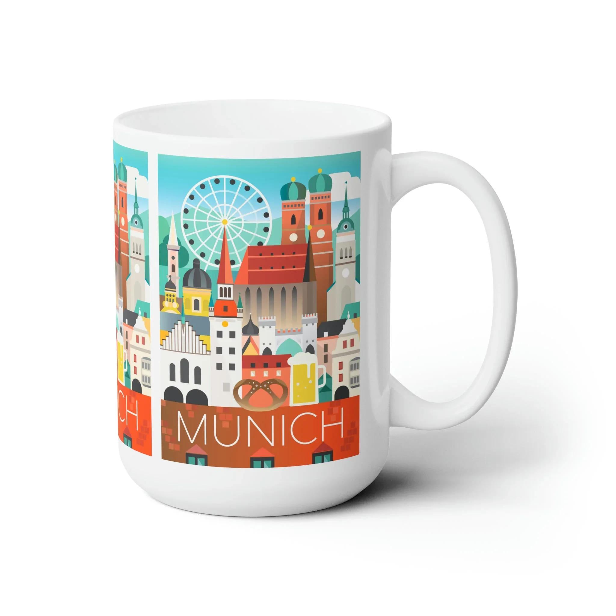 Munich Ceramic Mug 11oz or 15oz - Image 3