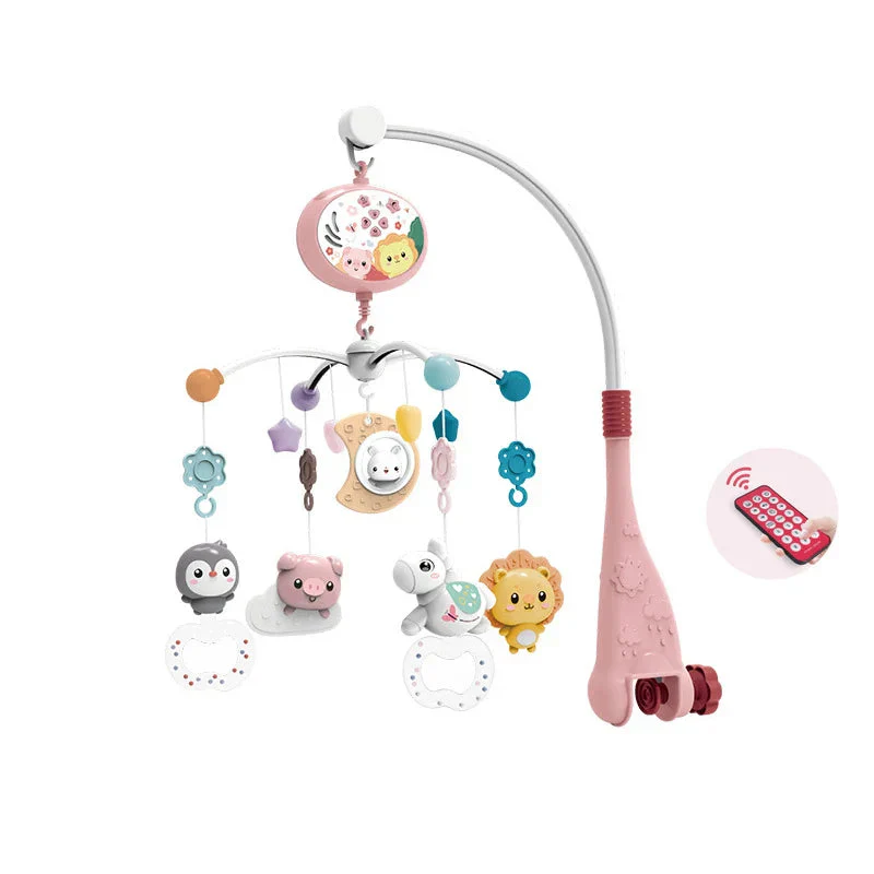 Musical Baby Crib Mobile - Lights, Music & Projection | Remote Control Crib Toy for Newborns - Image 11