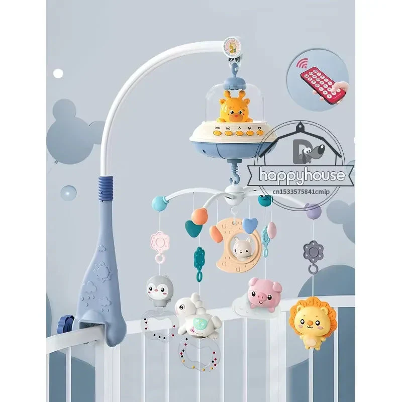 Musical Baby Crib Mobile - Lights, Music & Projection | Remote Control Crib Toy for Newborns - Image 6