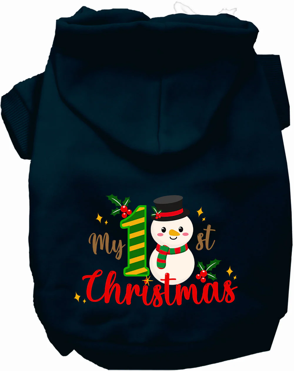 My 1st Christmas Pet Hoodie - Image 10