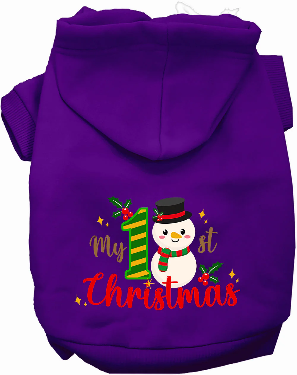 My 1st Christmas Pet Hoodie - Image 11