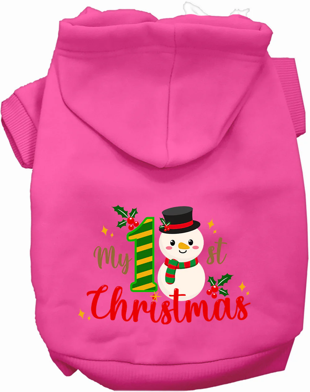 My 1st Christmas Pet Hoodie - Image 4