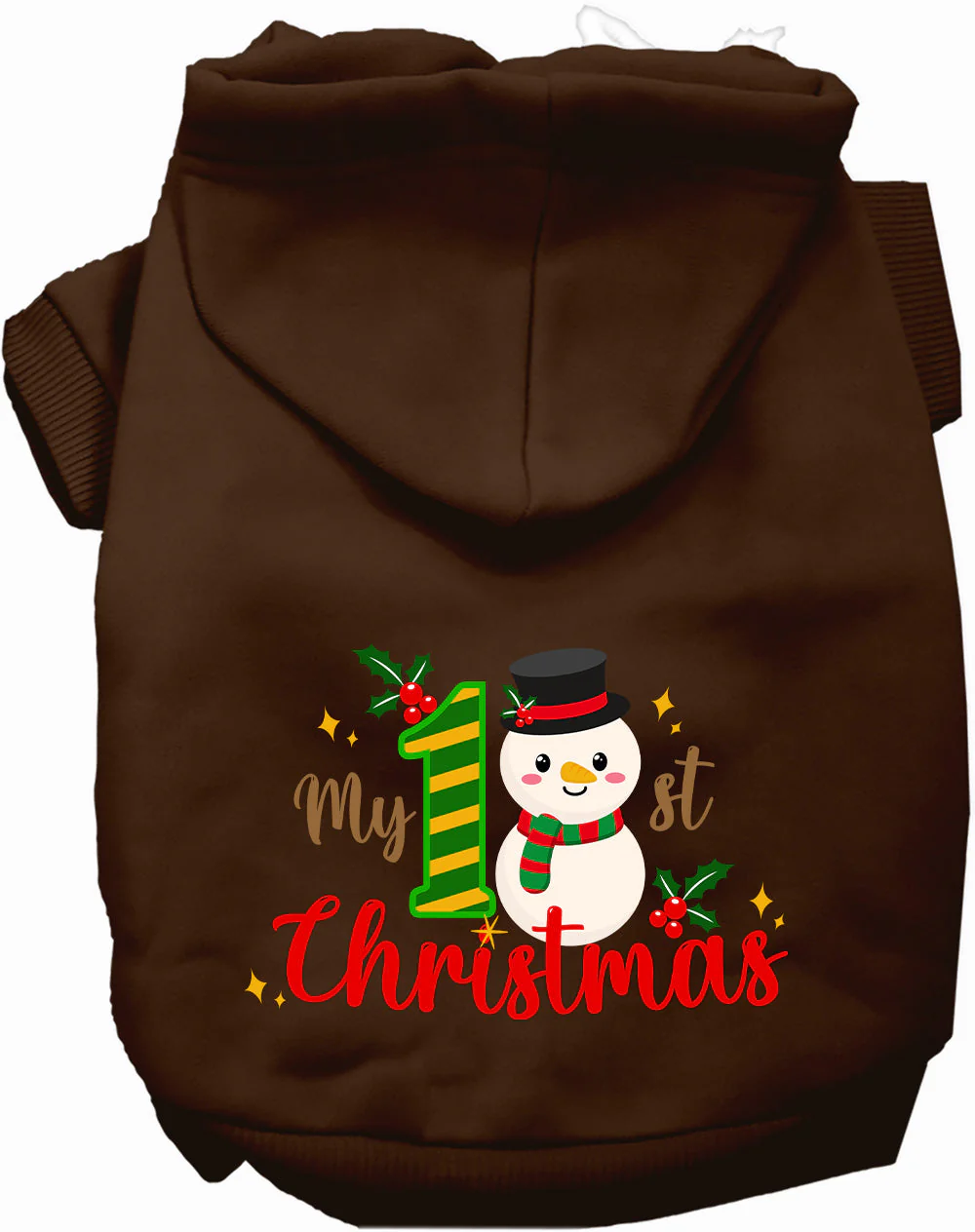 My 1st Christmas Pet Hoodie - Image 5