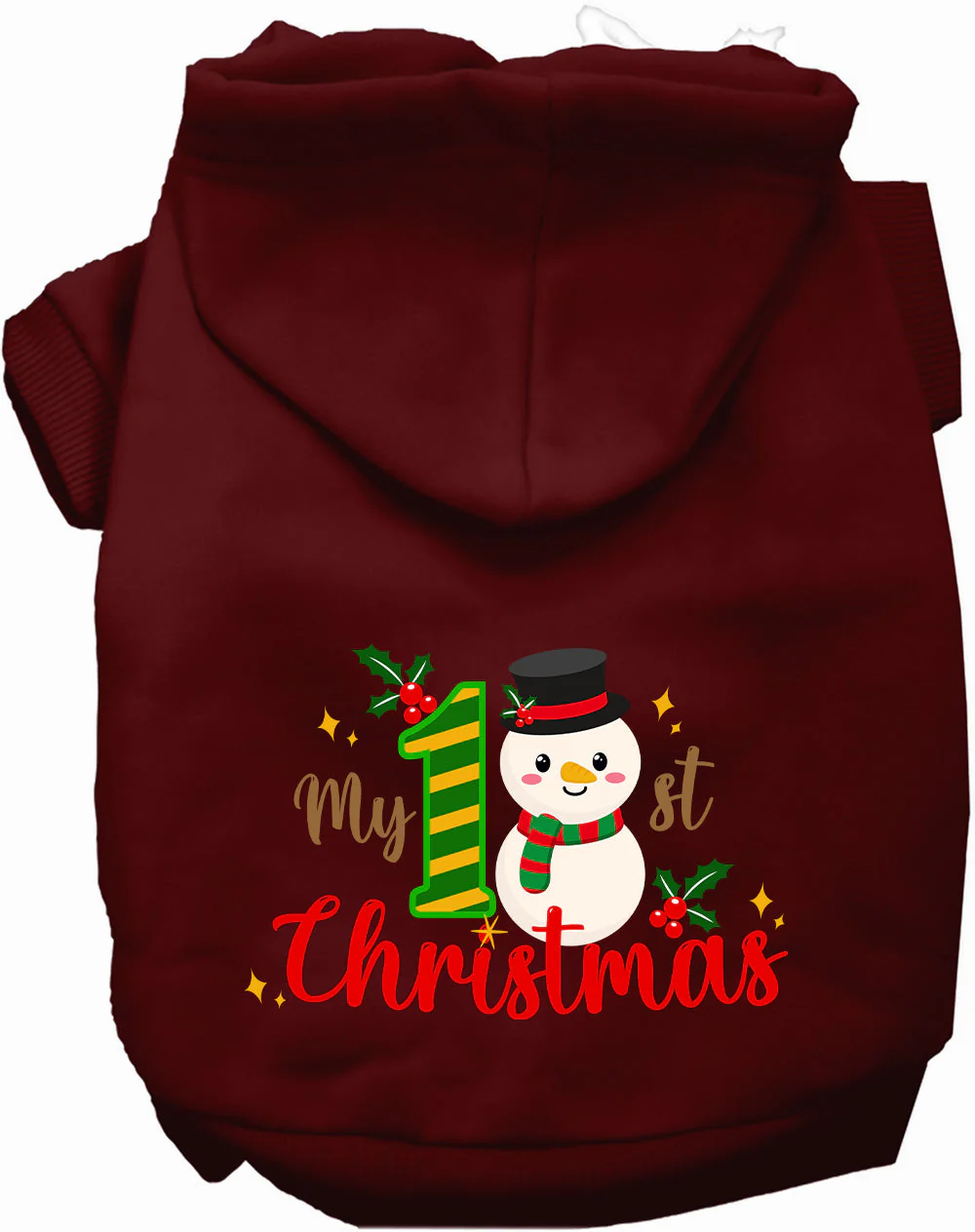 My 1st Christmas Pet Hoodie - Image 9