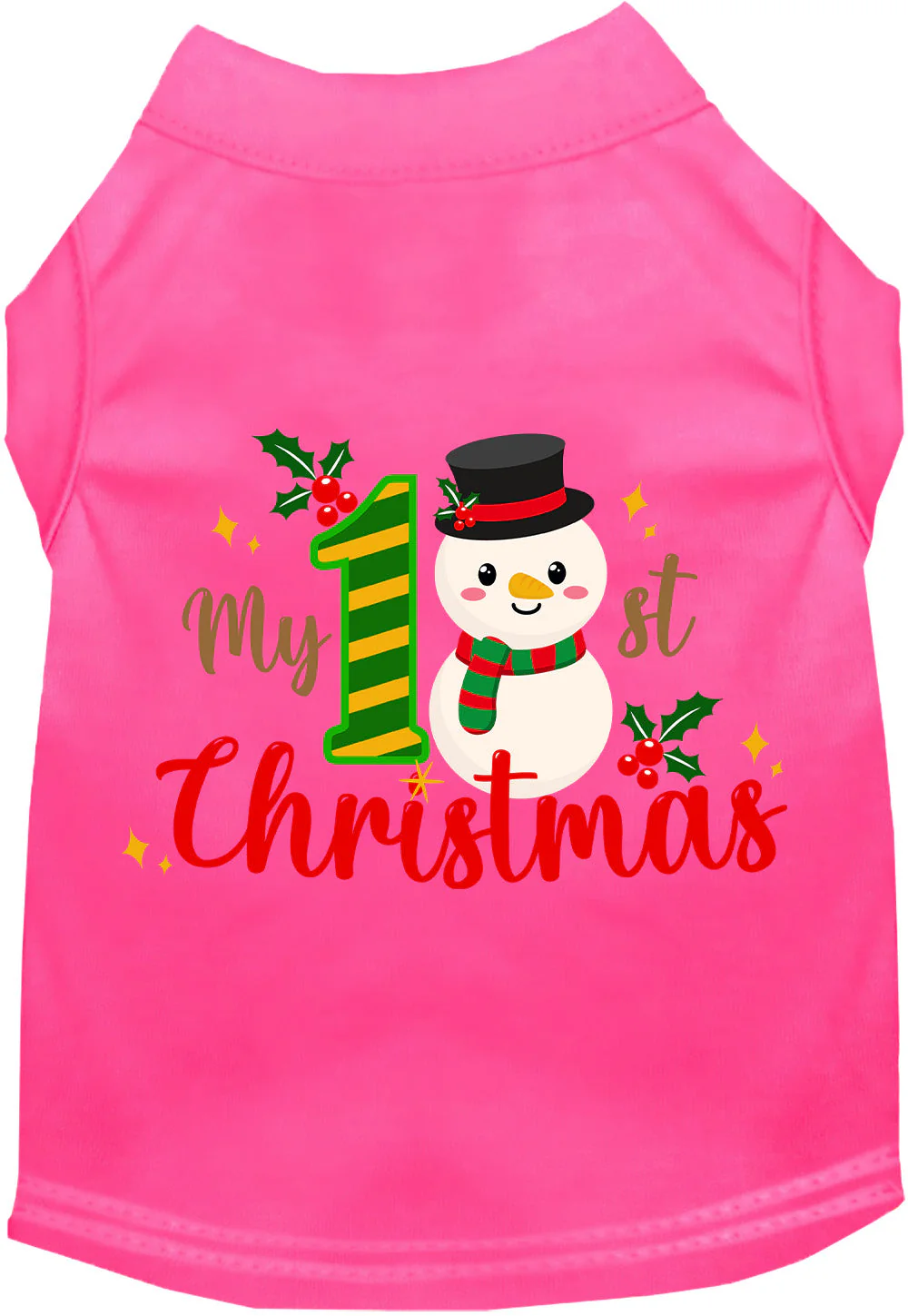 My 1st Christmas Pet Shirt - Image 5