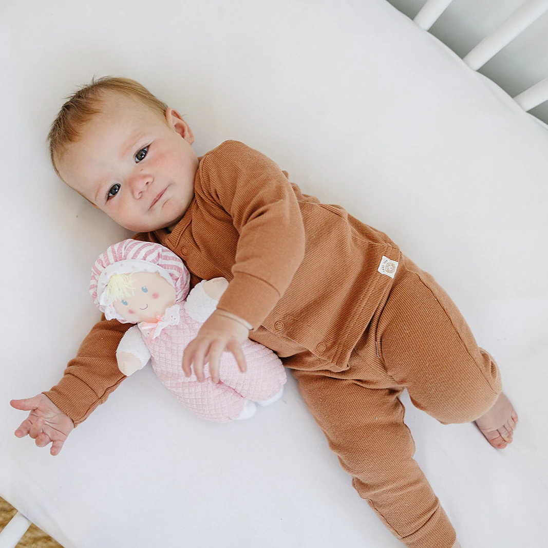 My First Baby Doll - Eden Collection - Pink Terry - Image 3