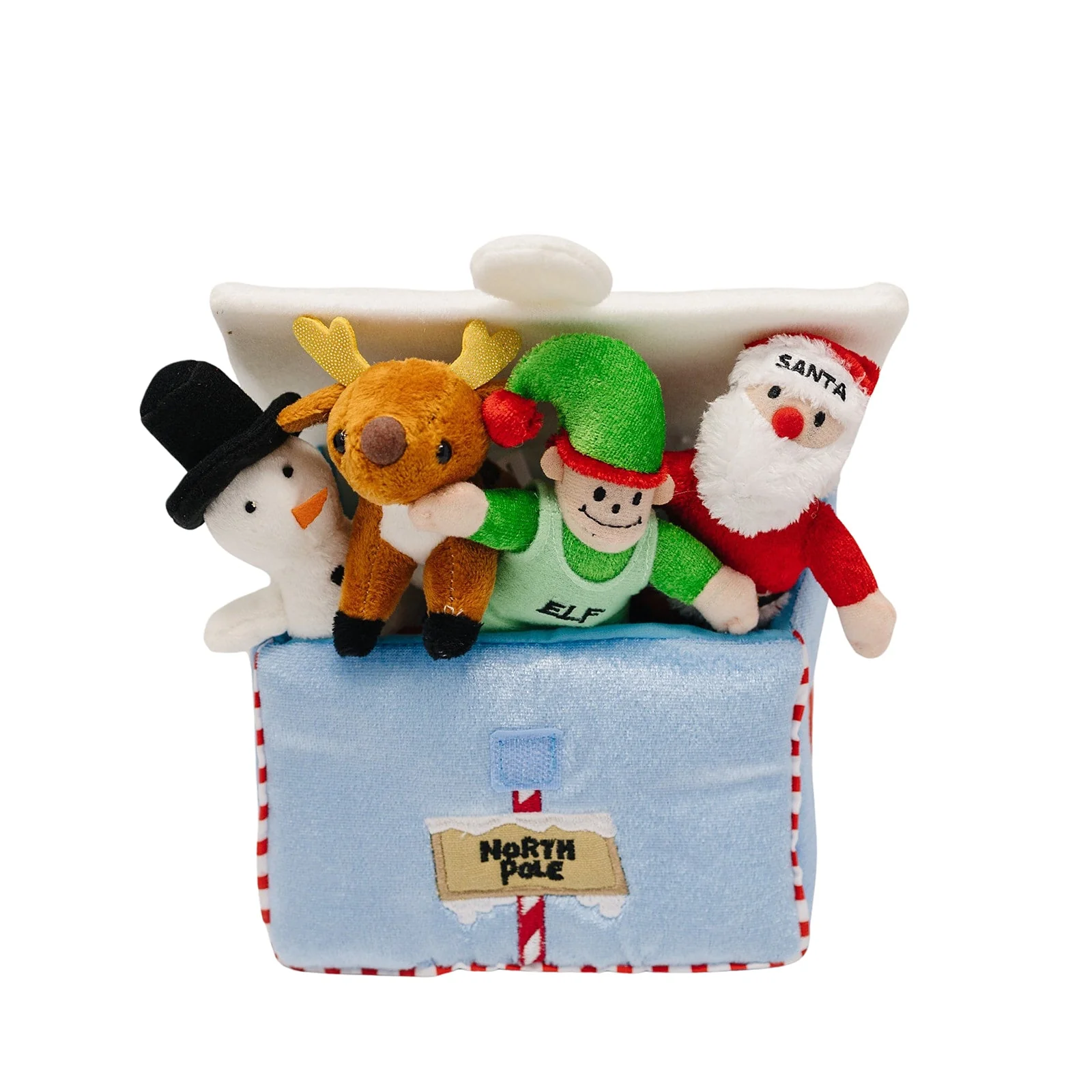 My First Christmas Santa's Workshop Playset with 4 ct Sensory Toys - Image 2