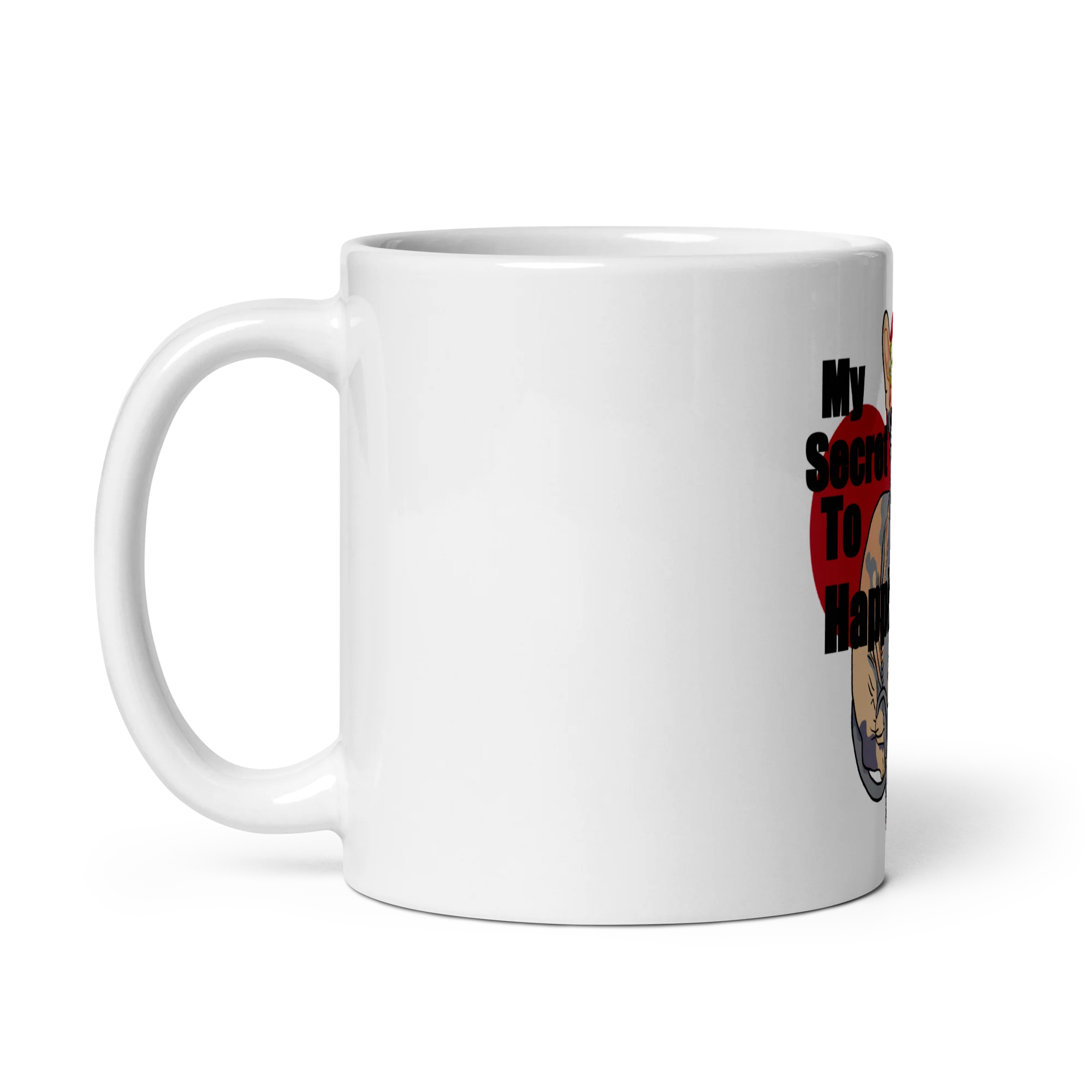 "MY SECRET TO HAPPINESS" COFFEE MUG - Image 4