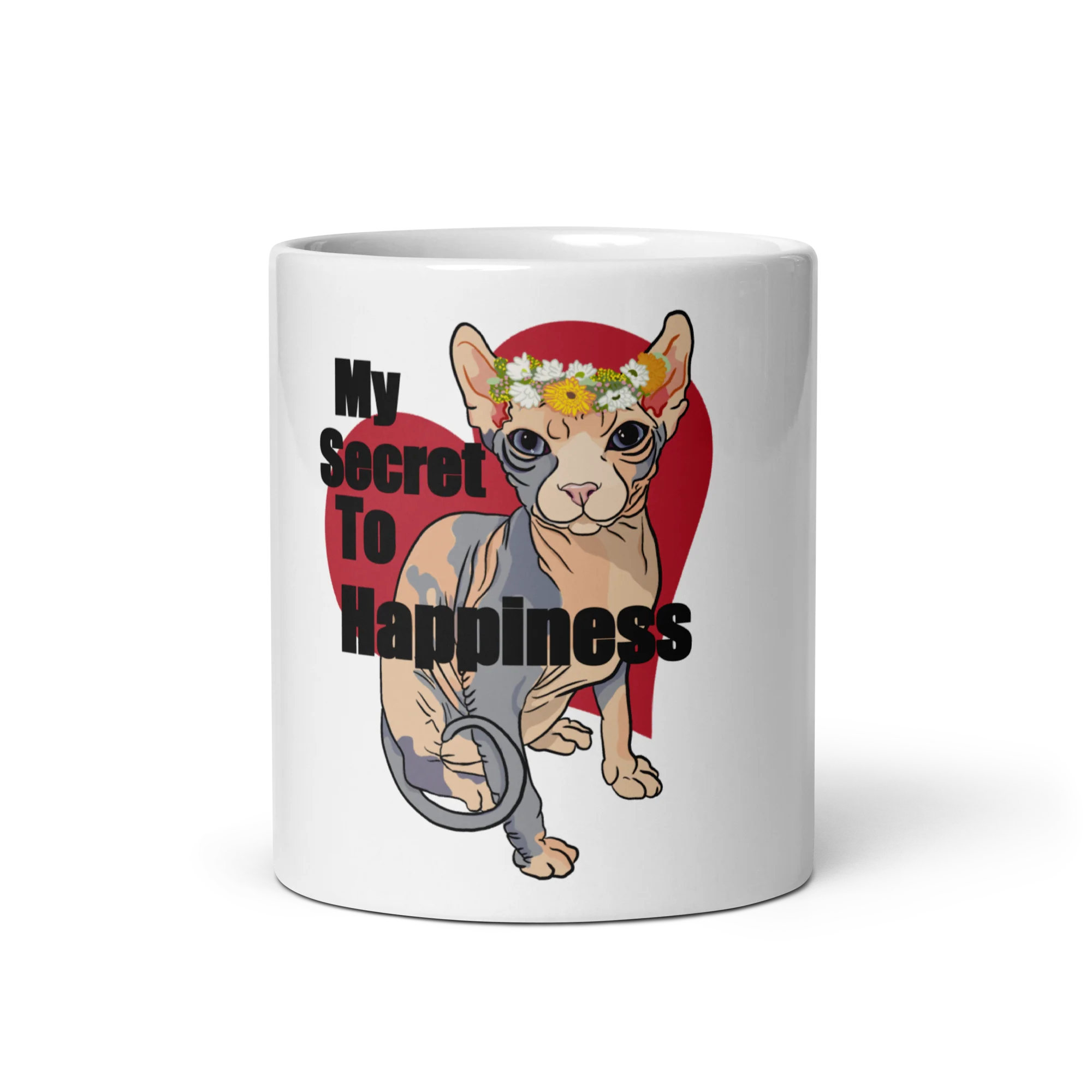 "MY SECRET TO HAPPINESS" COFFEE MUG - Image 5