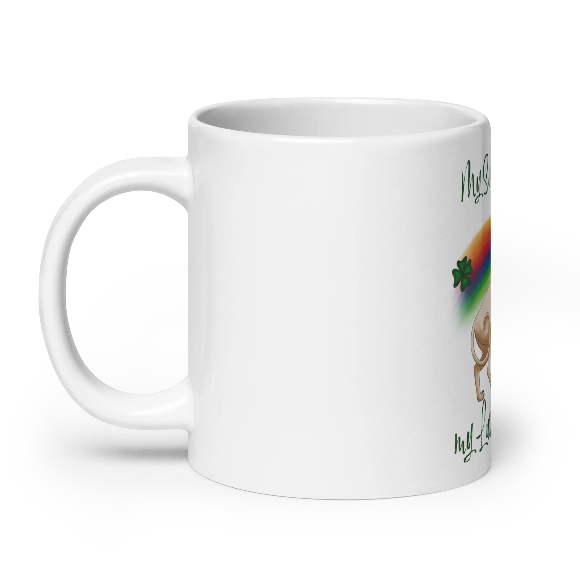 "MY SPHYNX IS MY LUCKY CHARM" COFFEE MUG - Image 8