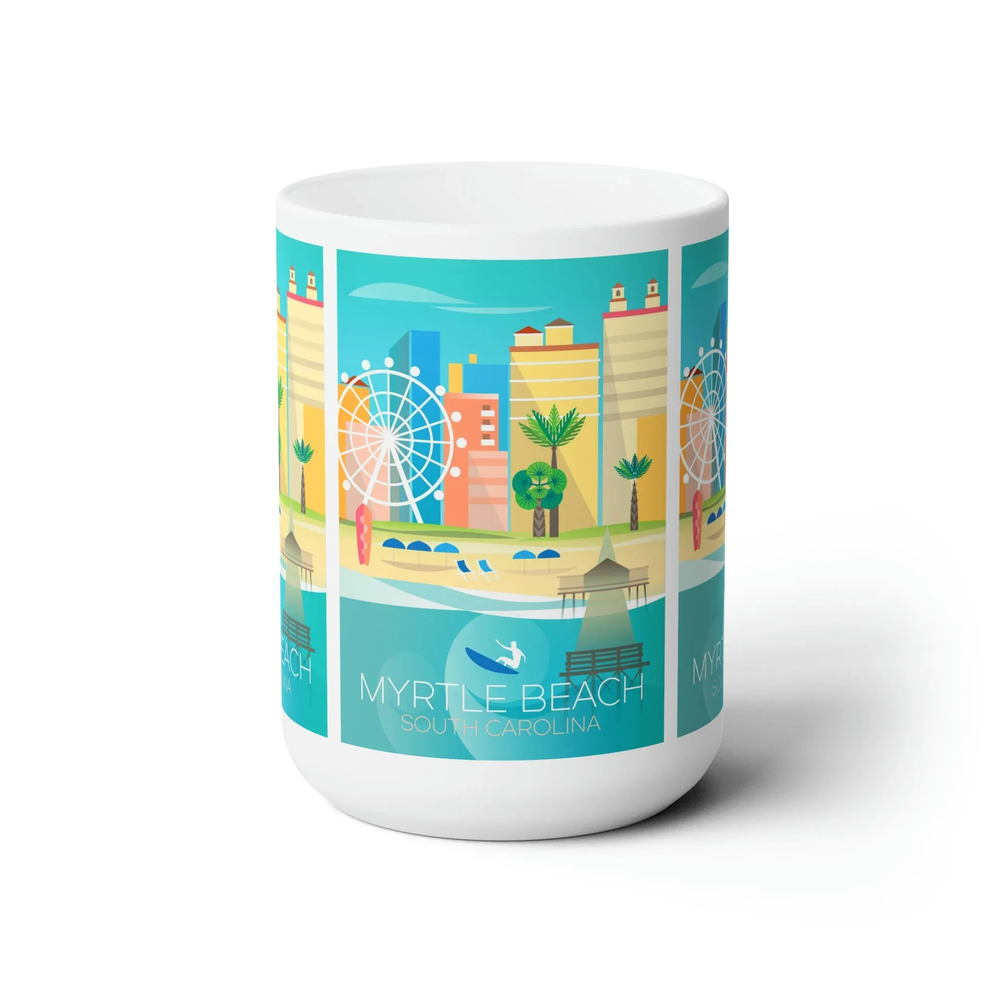 Myrtle Beach Ceramic Mug 11oz or 15oz - Image 2