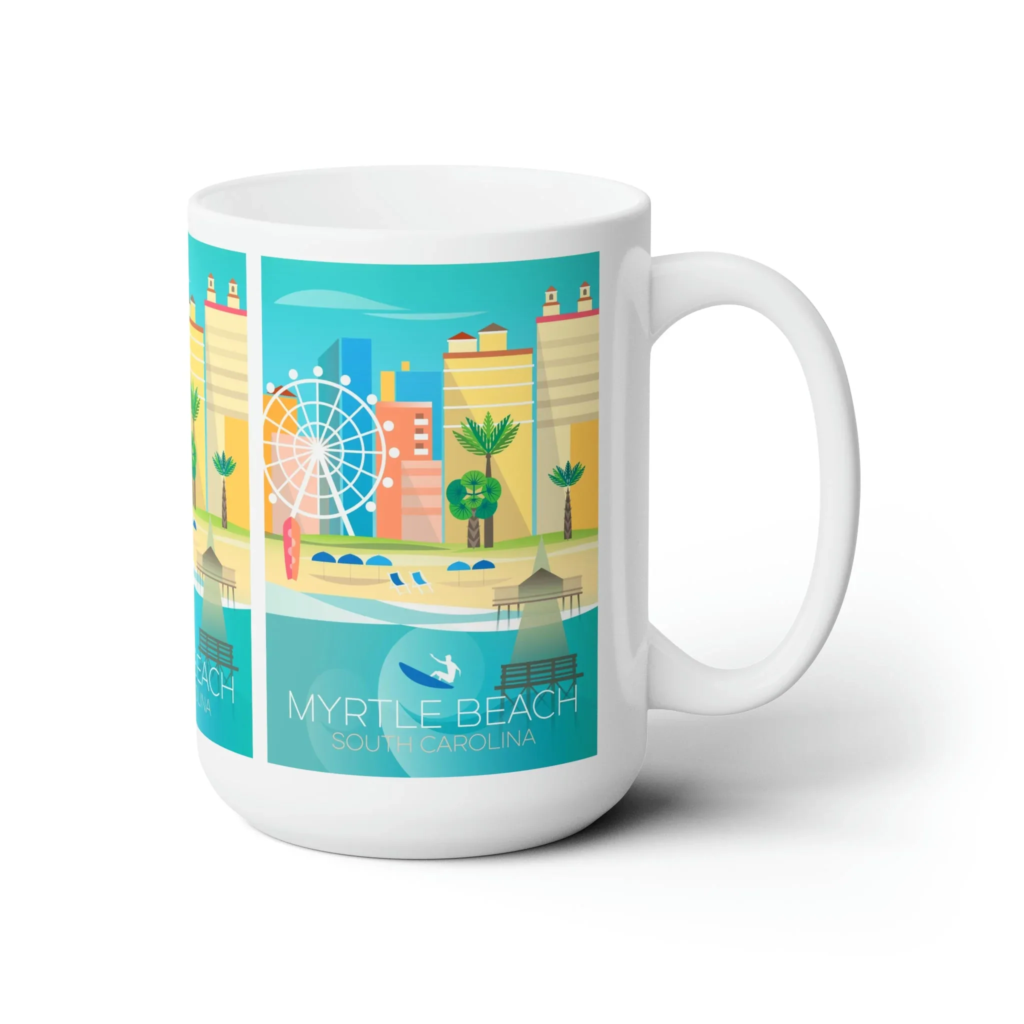 Myrtle Beach Ceramic Mug 11oz or 15oz - Image 3