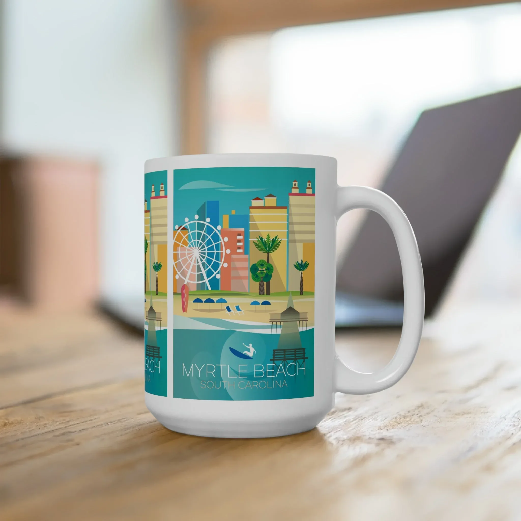 Myrtle Beach Ceramic Mug 11oz or 15oz - Image 4