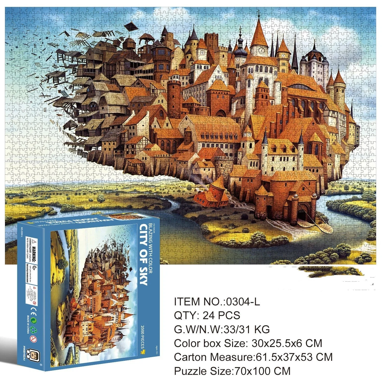 Mysterious Dragon High Difficulty 2000 Piece Puzzle - Image 5