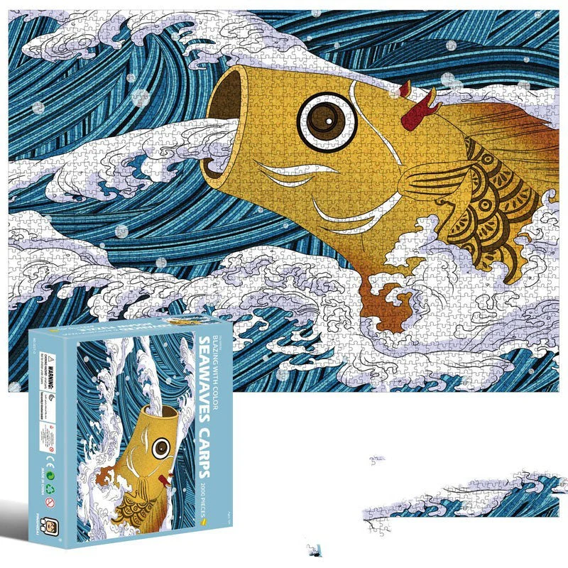 Mysterious Dragon High Difficulty 2000 Piece Puzzle - Image 9