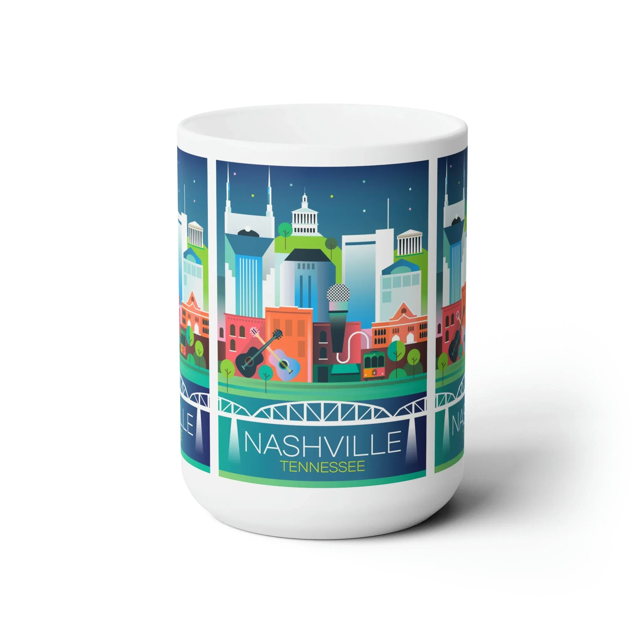 Nashville Ceramic Mug 11oz or 15oz - Image 2