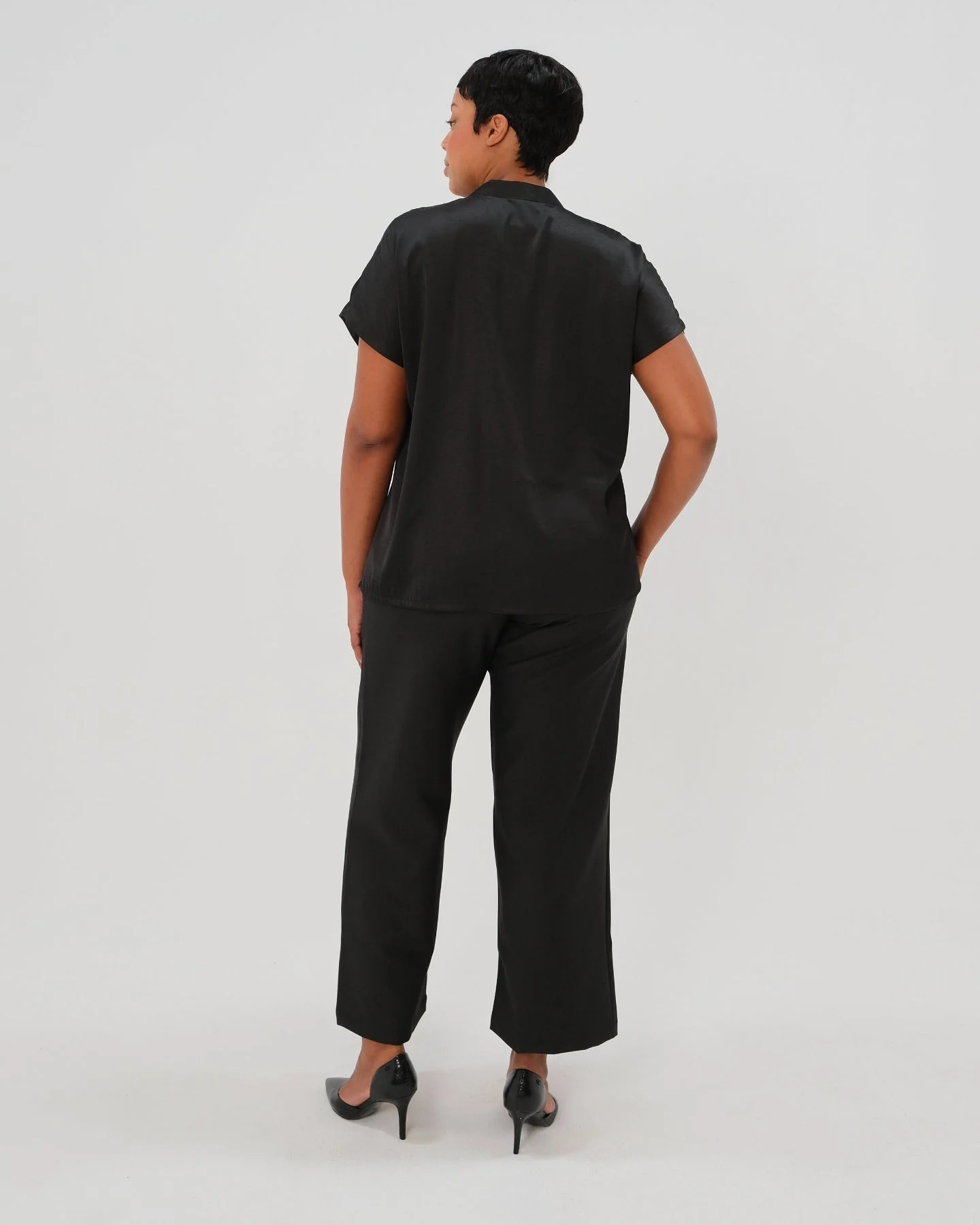 Nathalie Wide Leg Maternity Trouser (Regular & Petite) - Image 7
