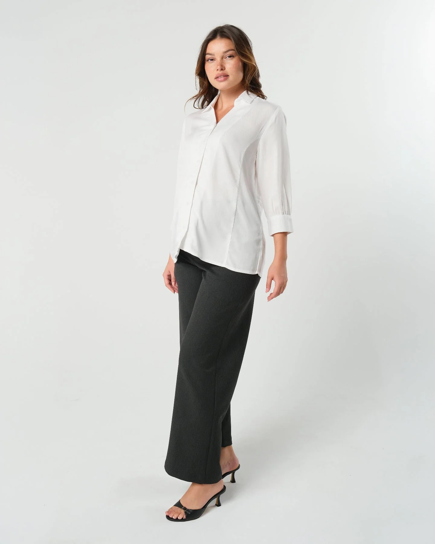 Nathalie Wide Leg Maternity Trouser (Regular & Petite) - Image 9