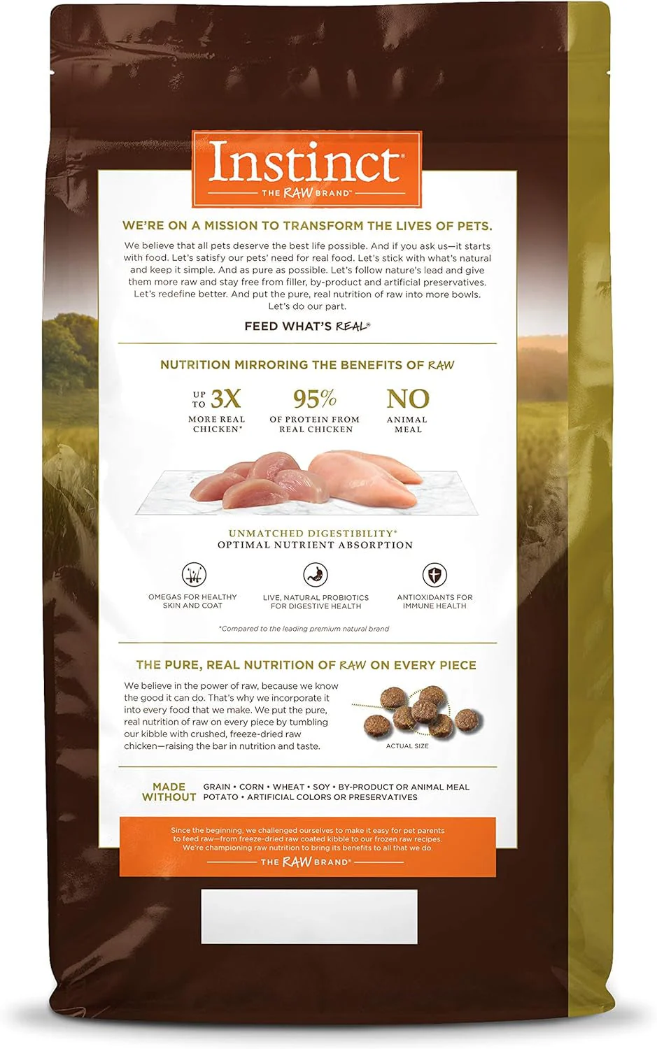 Natural Dry Cat Food, 10 Lb. Bag - Image 3
