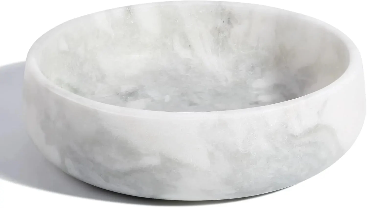 Natural Marble Dog & Cat Bowl | Weighted Non-Slip Pet Food & Water Dish - Image 10