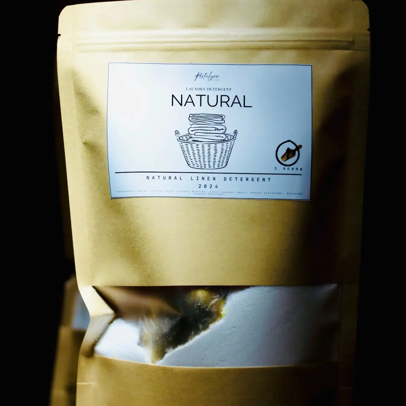 Natural Organic Vegan Laundry Detergent – 30oz & 4lb (Eco-Friendly Cleaning Power) - Image 8