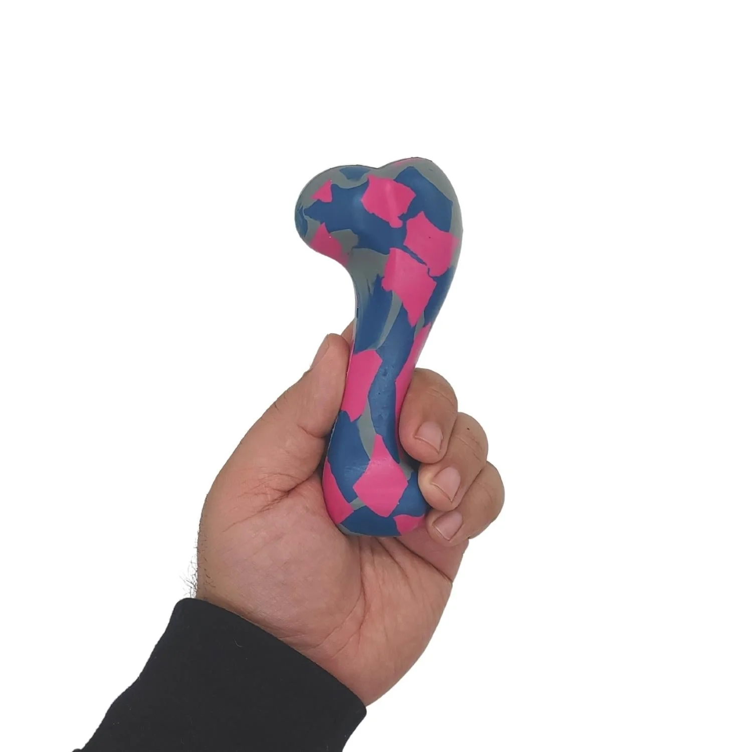 Natural Rubber Dog Bone Chew Toy – Durable & Safe, Fun & Interactive Play – Small - Image 2