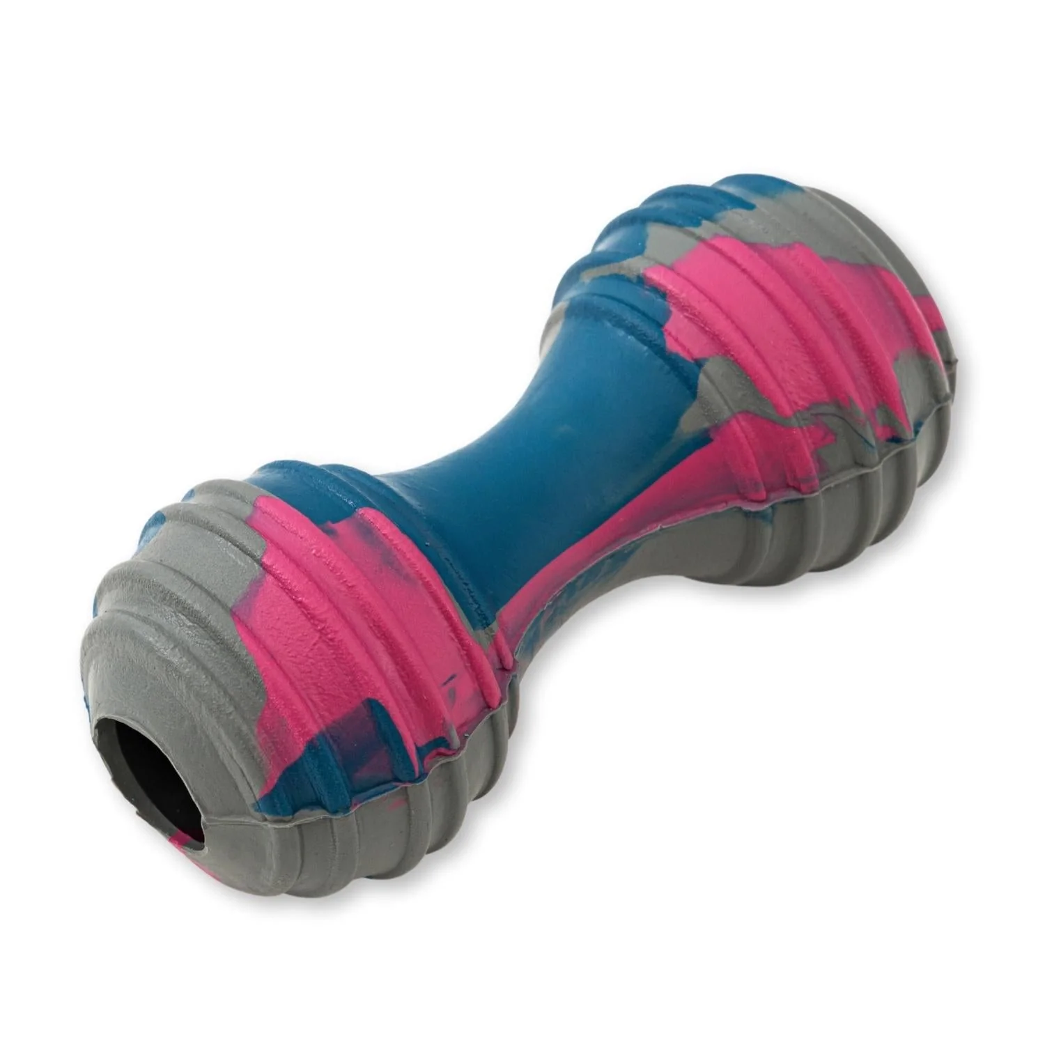 Natural Rubber Dumbbell Dog Chew Toy – Durable & Safe, Fun & Interactive Play - Image 2