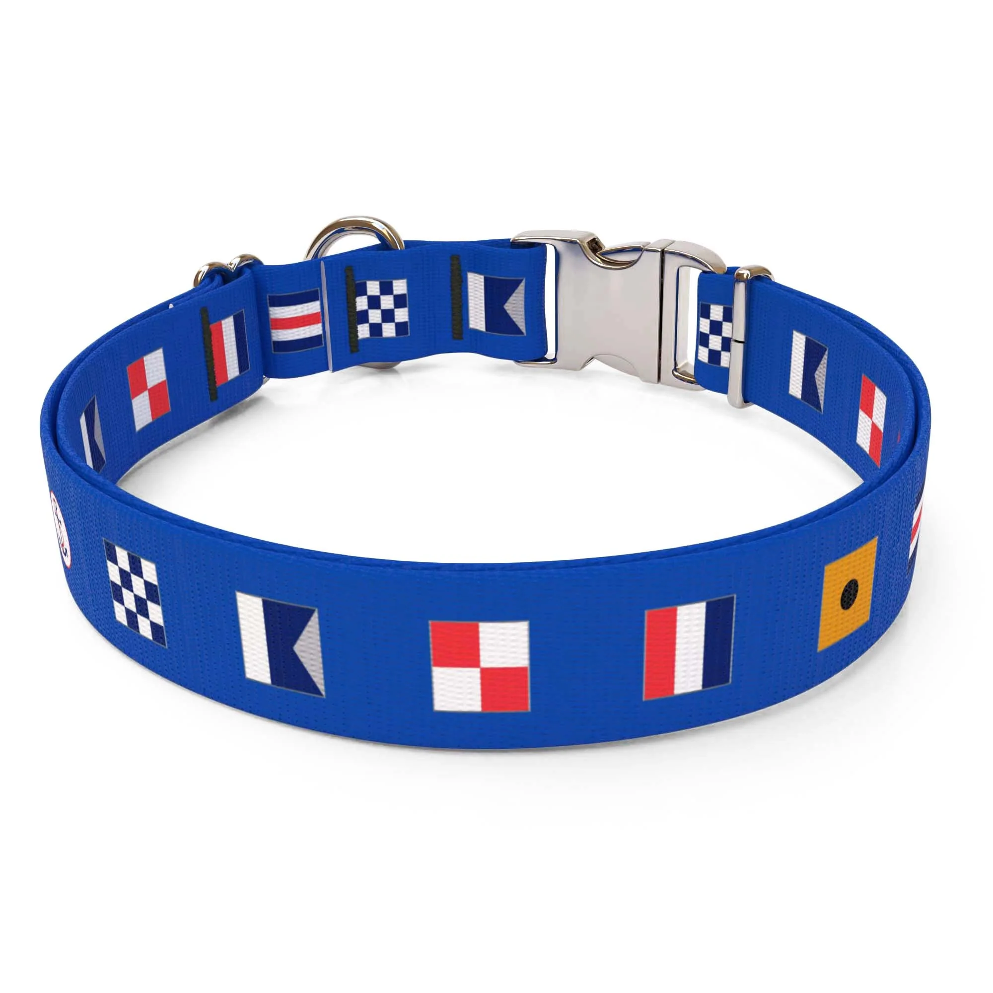 Nautical Dog Dog Collar - Image 2