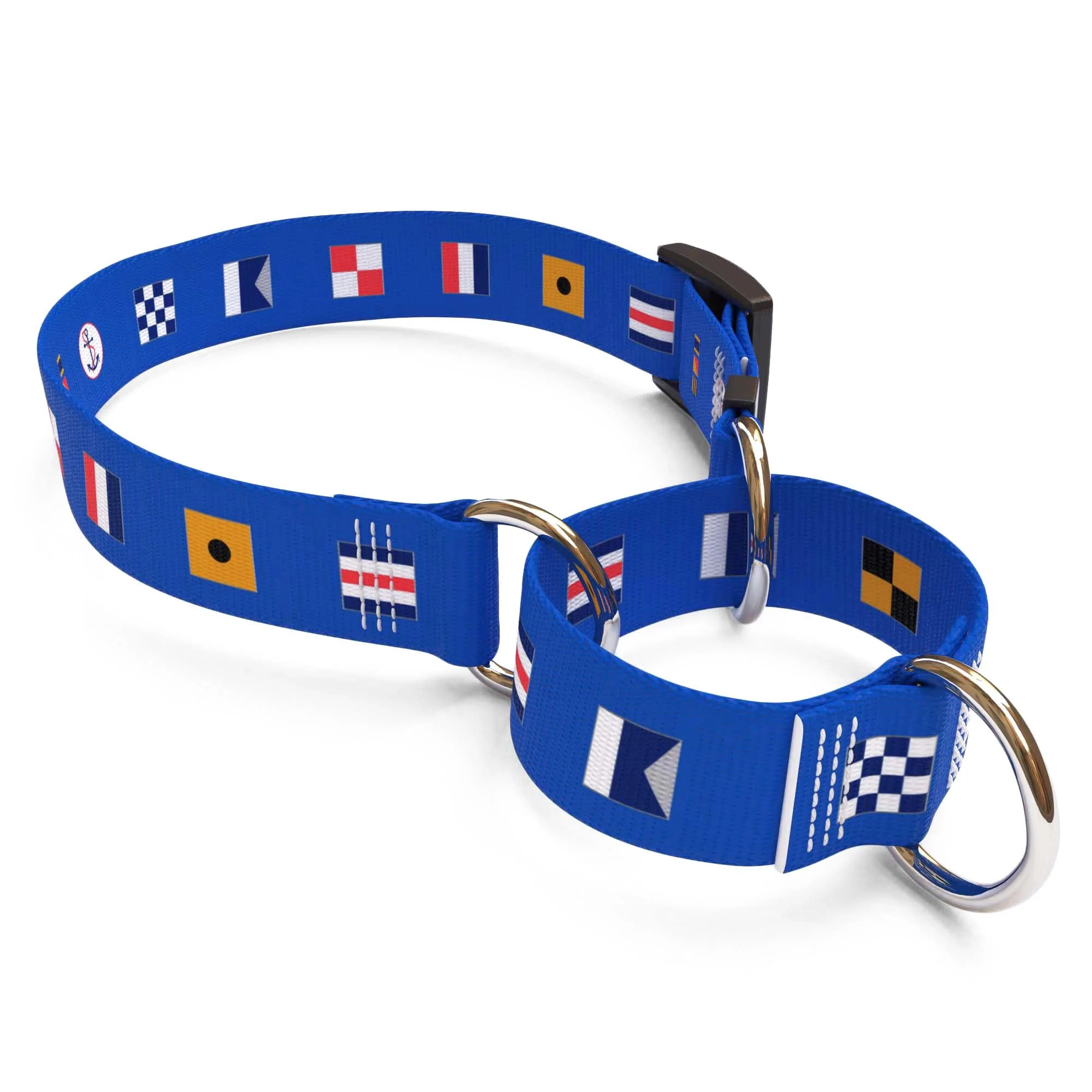 Nautical Dog Dog Collar - Image 3