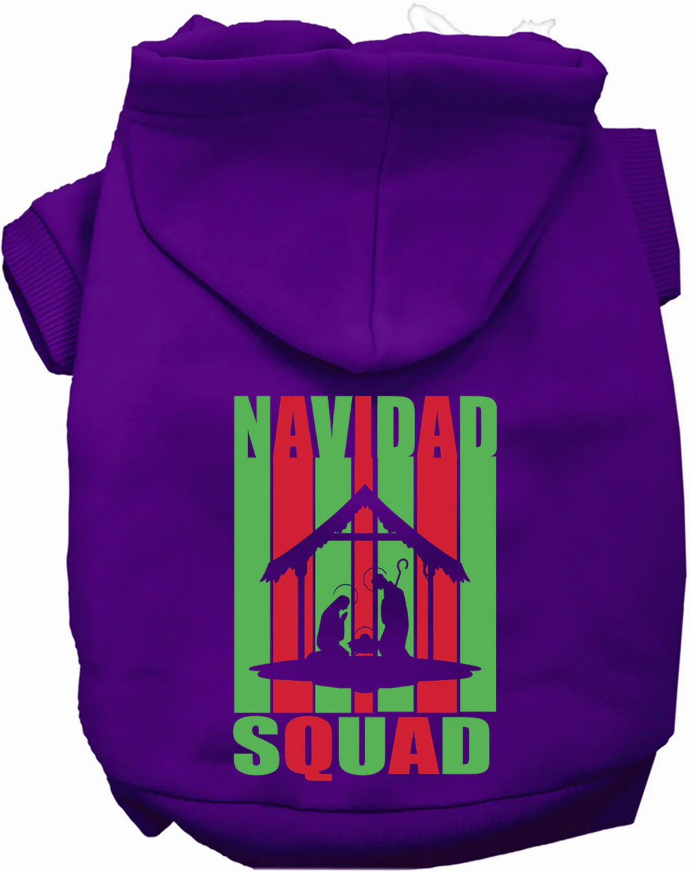 Navidad Squad Christmas Pet Hoodie - Image 9