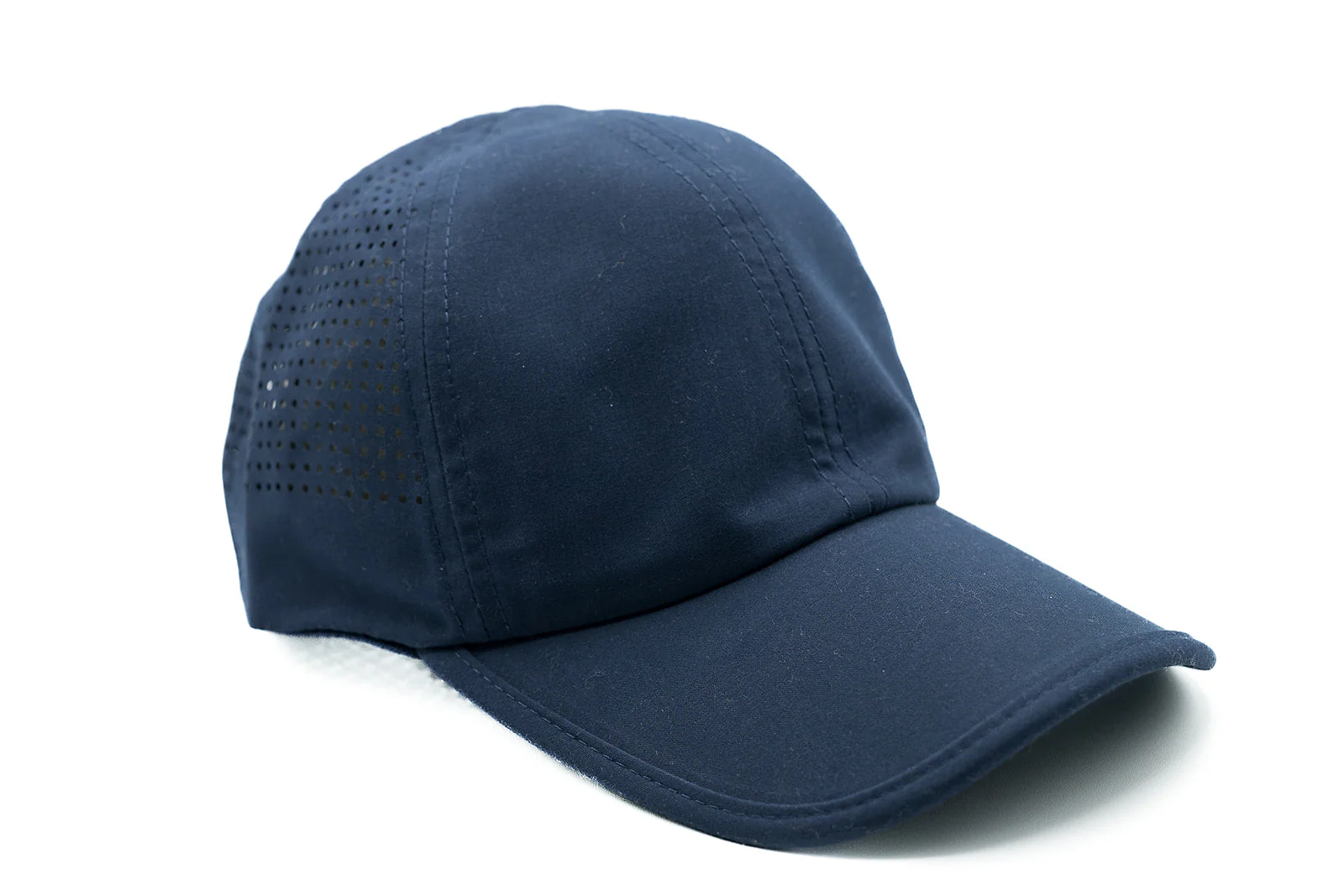 Navy Letter Athletic Hat - Image 6
