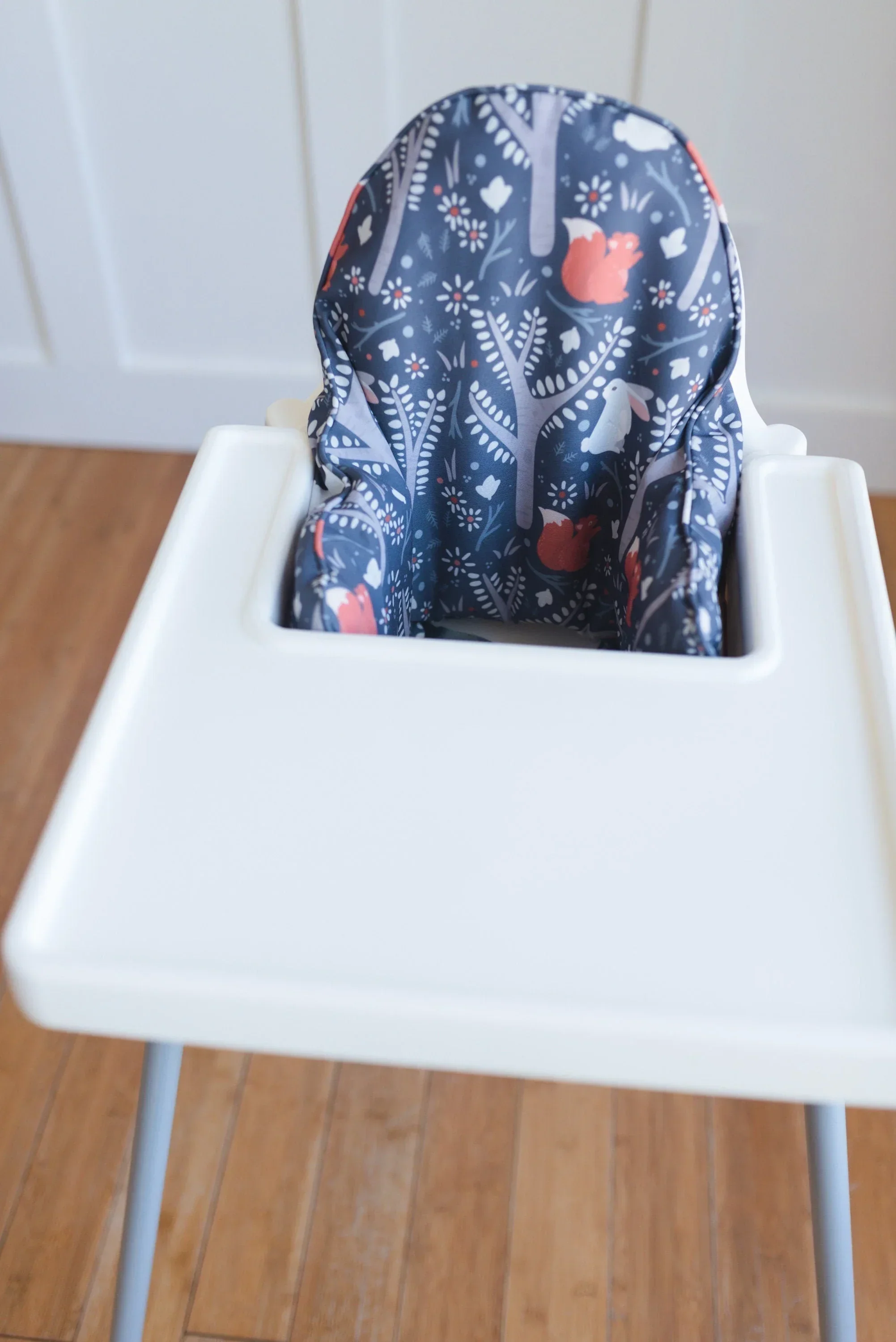 Navy Woodland IKEA Antilop Cushion Cover - Image 3