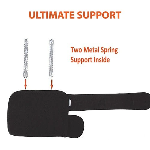NeoAlly Dog Front Leg Brace with Reflective Straps - Metal Spring Inserts for Carpal Support (Pair) - Image 4