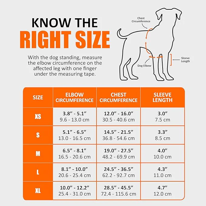 NeoAlly Elbow and Shoulder Brace for Dogs and Cats - Optimal Support for Pet Mobility - Image 4