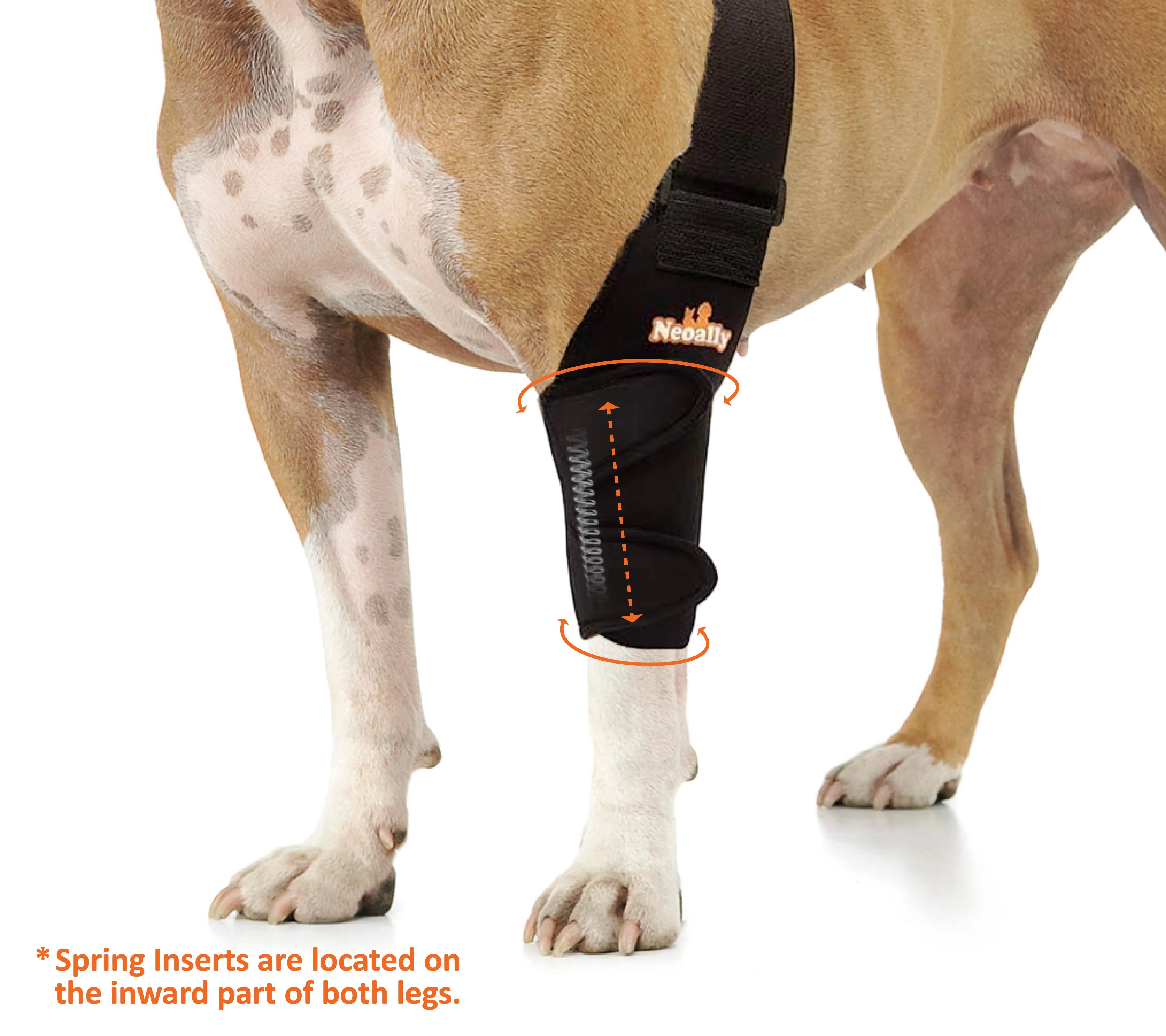 NeoAlly Elbow and Shoulder Brace with Spring Inserts for Dogs and Cats - Enhance Pet Mobility with Optimal Support - Image 10