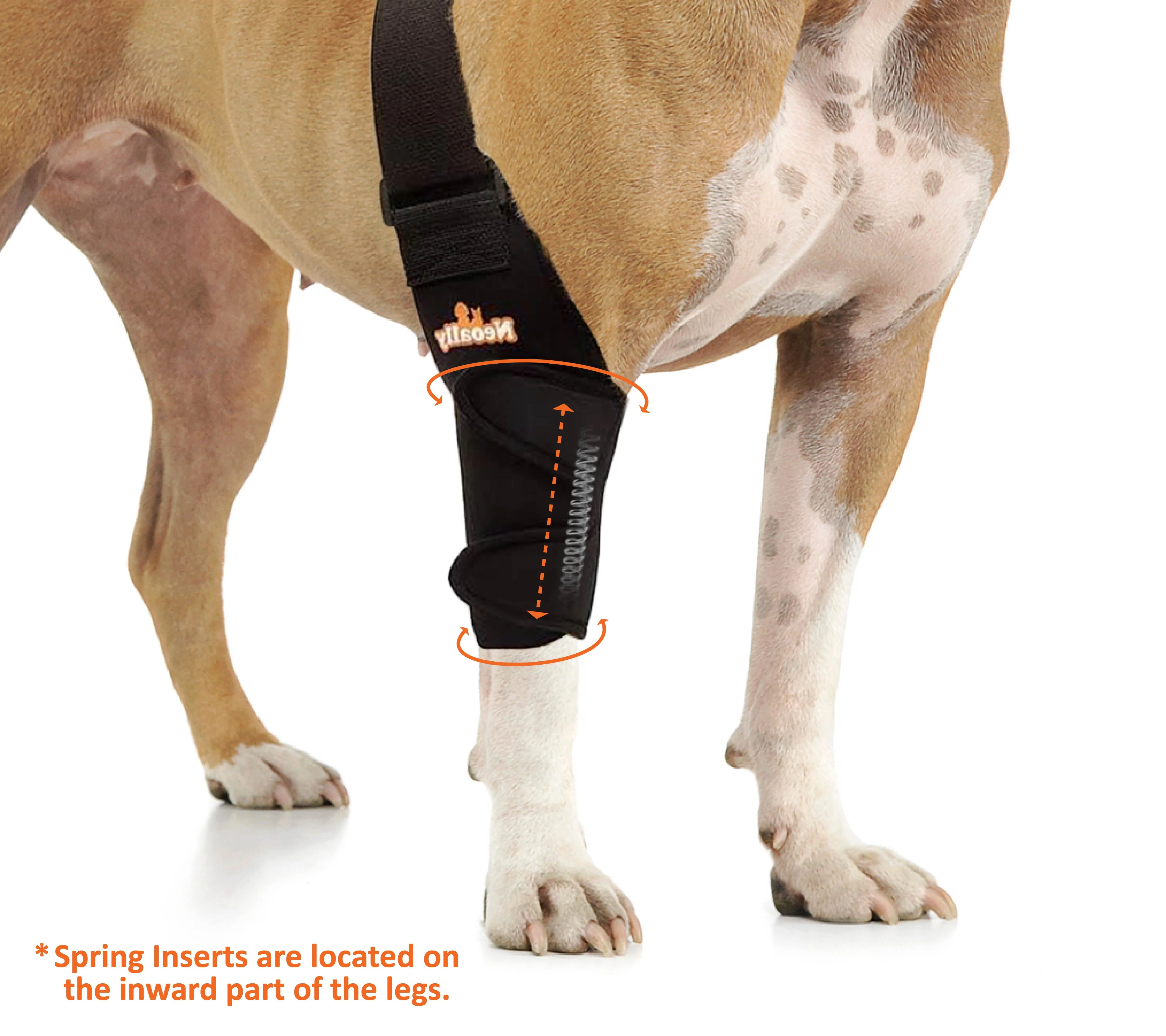 NeoAlly Elbow and Shoulder Brace with Spring Inserts for Dogs and Cats - Enhance Pet Mobility with Optimal Support - Image 11