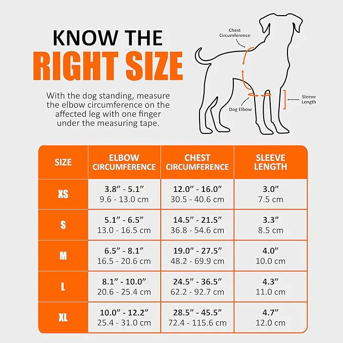 NeoAlly Elbow and Shoulder Brace with Spring Inserts for Dogs and Cats - Enhance Pet Mobility with Optimal Support - Image 4