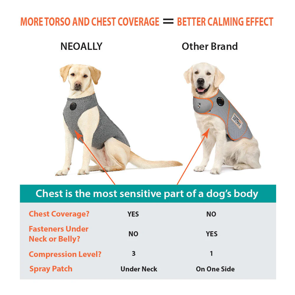 NeoAlly Upgraded Dog Surgical Recovery Vest for Dogs and Cats - Image 6