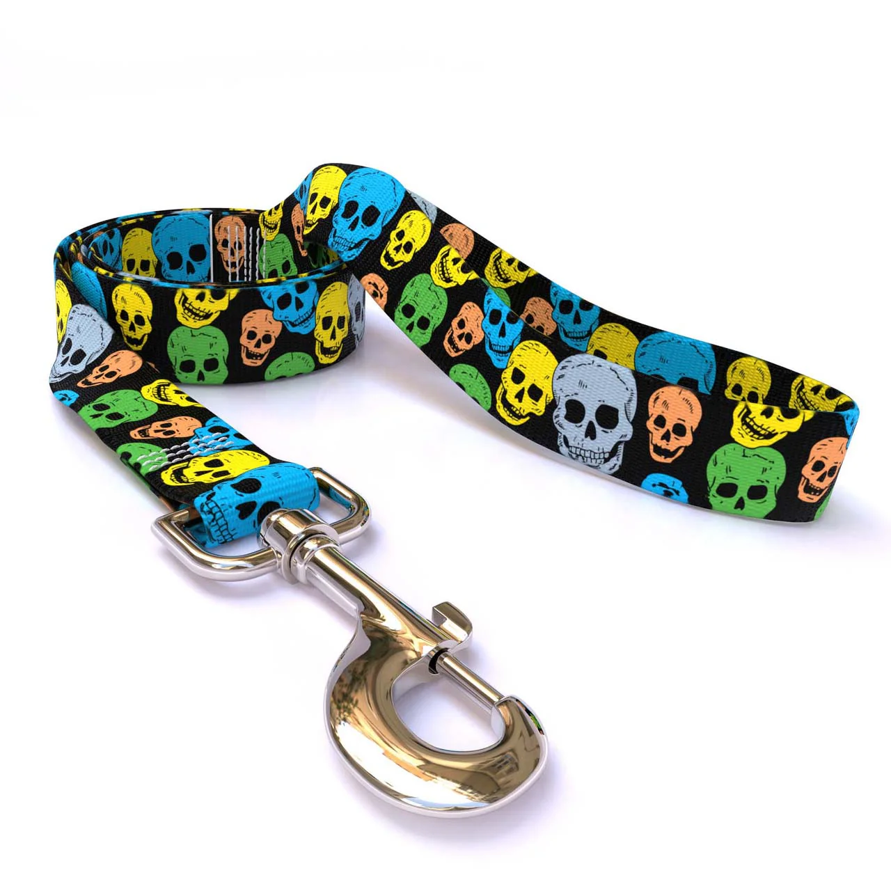 Neon Skulls Dog Leash - Image 2
