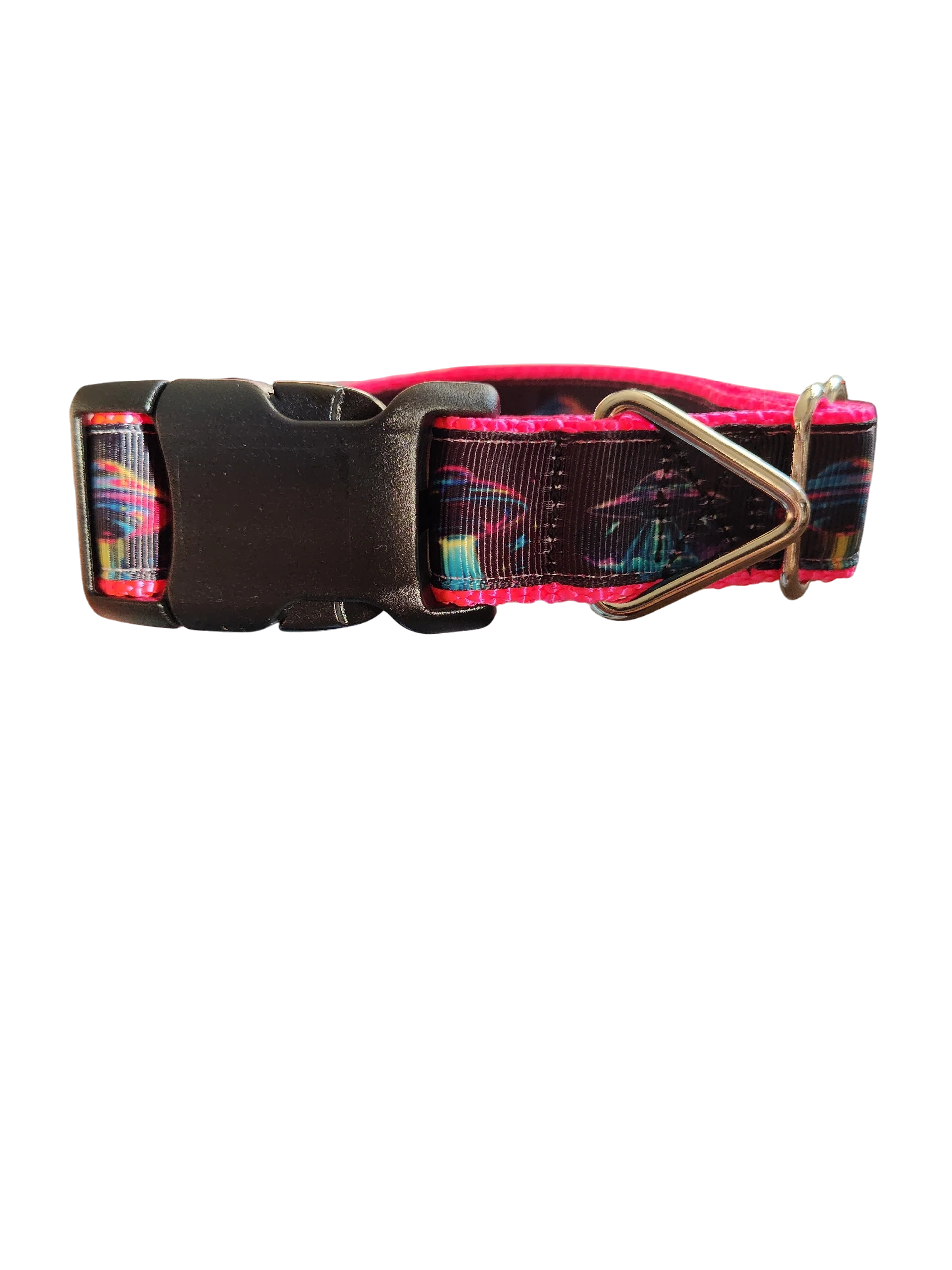 Neon UFO Nylon Dog Collar - Image 2