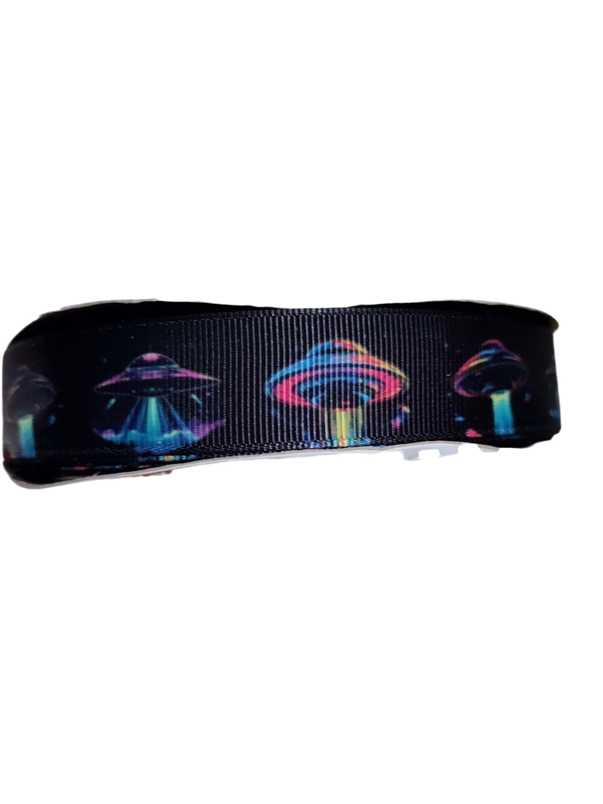Neon UFO Nylon Dog Collar - Image 3