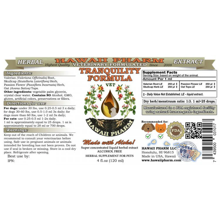 NERVOUS SYSTEM SUPPORT / Calming Remedy (tranquility formula) - Image 3