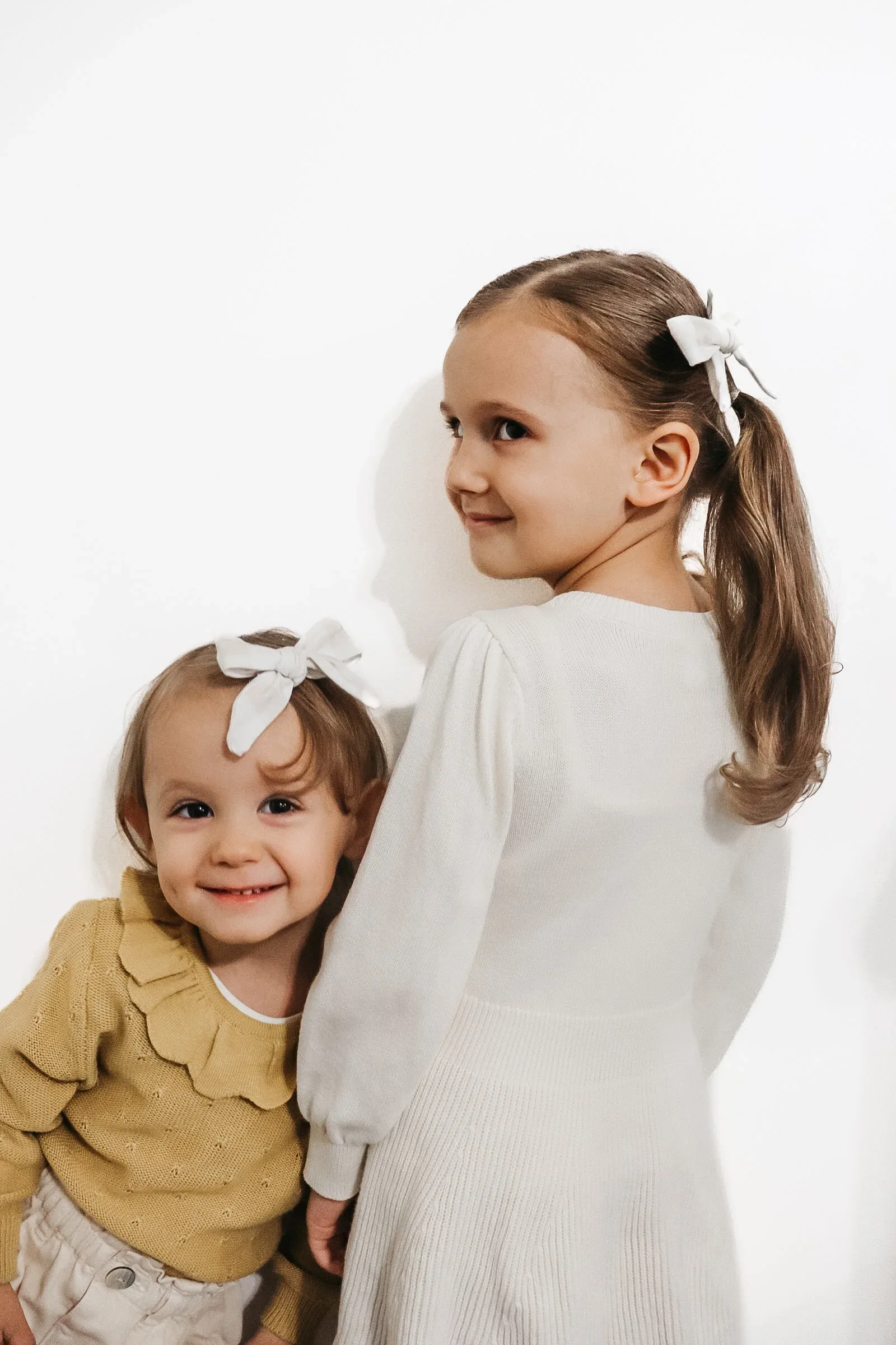 Neutral Checkered Bow - Image 3