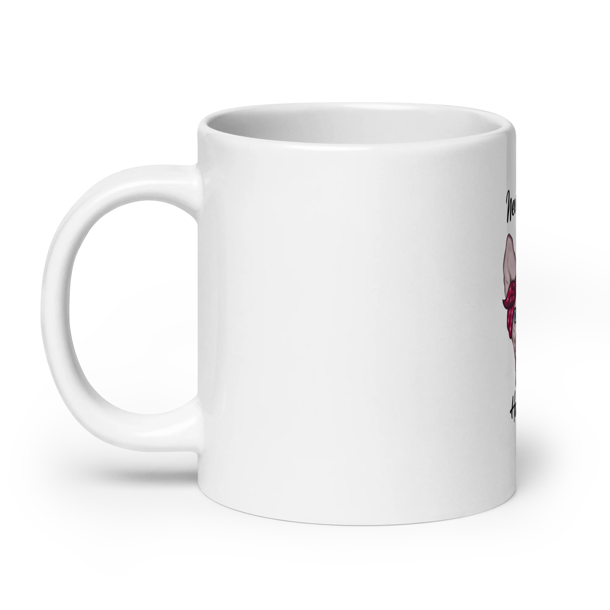 "NEVER A BAD HAIR DAY" SPHYNX COFFEE MUG - Image 8