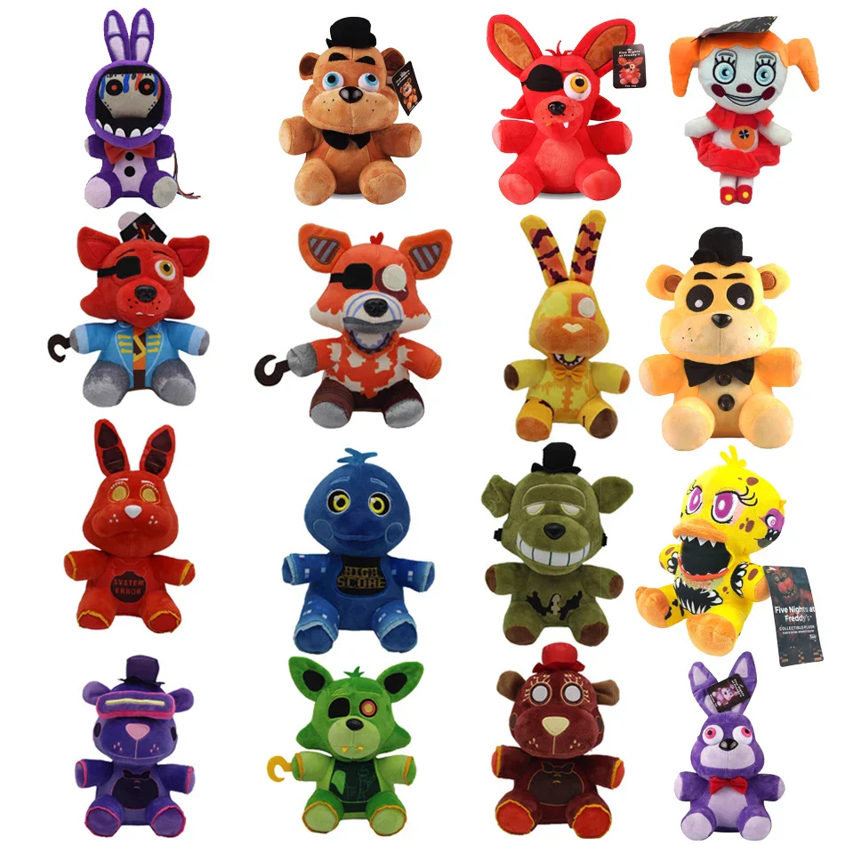 New 18 CM FNAF Freddy's Plush Toy Stuffed & Plush Animals Bear Rabbit Game Fnaf Plush Toys Birthday Christmas For Kids Toy Gift - Image 2